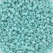 Miyuki delica beads 11/0 - Opaque matte ab turquoise green DB-878